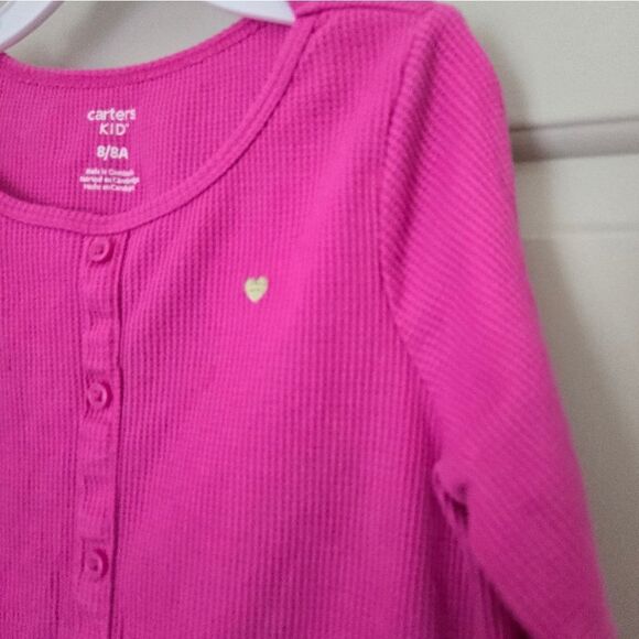 3/$20 Carter's long sleeve tshirt size 9 - Picture 3 of 4
